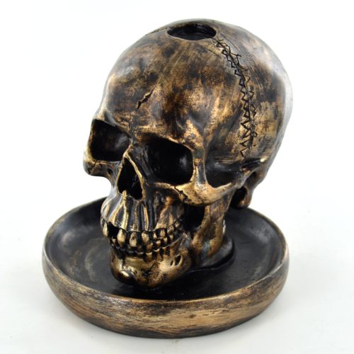 Skull Backflow Burner Gothic Horror Halloween Skulls Occult Collection-OsirisTradingUK