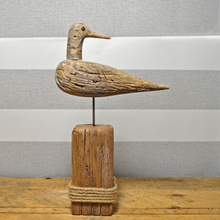 Load image into Gallery viewer, Reclaimed Wood Nautical Seagull Marine Ornament Wooden Home Decoration-OsirisTradingUK
