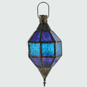 Antique Effect Moroccan Style Lantern Tea Light Candle Holder Ornament