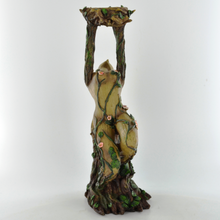 Load image into Gallery viewer, Gaia Candle Holder Mother Earth Nature Tealight Holder Wicca Pagan Decor-OsirisTradingUK
