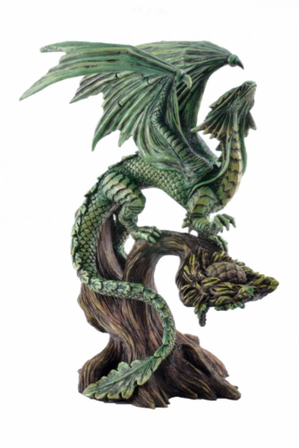 Woodland Dragon Anne Stokes Fantasy Sculpture Dragons Collection Mythical Statue-OsirisTradingUK