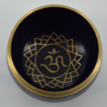 Load image into Gallery viewer, Small Crown Chakra Purple Singing Bowl Home Decor Feng Shui Buddhis Gift
