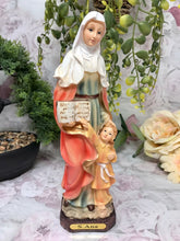 Load image into Gallery viewer, Saint Anne Statue Catholic Saint Sculpture Religious Santa Ana Figurine 23 cm
