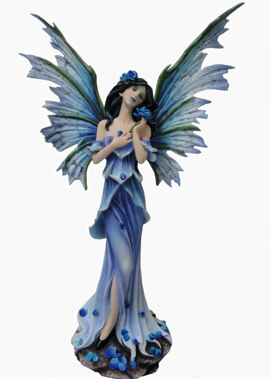 Large Flower Fairy Sculpture Statue Mythical Creatures Figure Gift Ornament