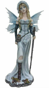 Large Winter Fairy Sculpture Statue Mythical Creatures Figure Gift Ornament