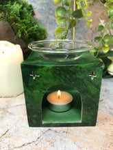 Load image into Gallery viewer, Soapstone Tree of Life Oil Burner Aromatherapy Home Decoration Wicca Pagan Decor-OsirisTradingUK
