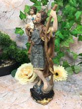 Load image into Gallery viewer, Statue of Saint Christopher and Baby Jesus Religious Figure Home Decor Sculpture-OsirisTradingUK
