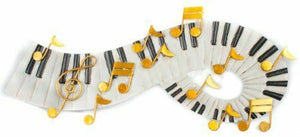 Contemporary Piano Musical Note Metal Wall Art Sculpture Home Decoration or Gift