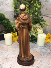 Load image into Gallery viewer, St Anthony with Baby Jesus Statue Religious Ornament Sculpture Catholic Figure
