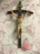 Load image into Gallery viewer, Crucifix Hanging Cross Resin Corpus Christi Jesus Christ Religious Wall Ornament-OsirisTradingUK
