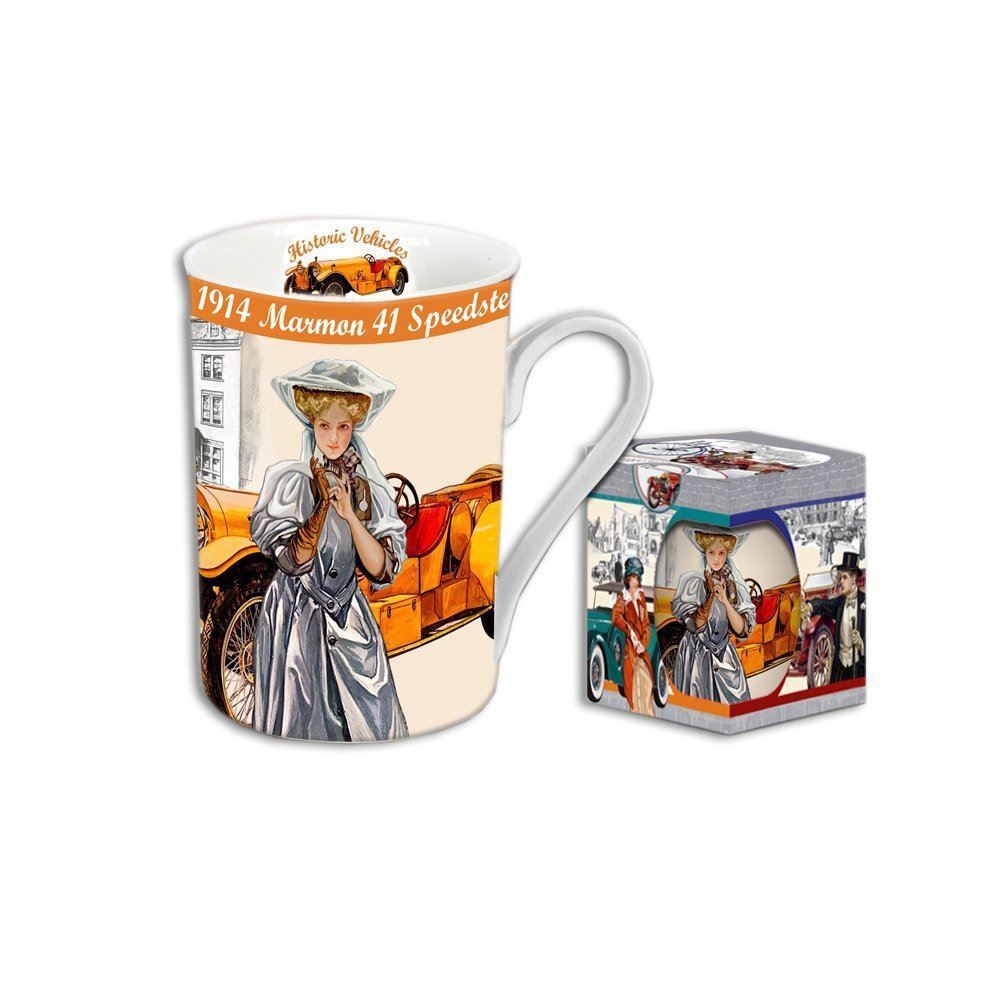 CARMANI Old Vehicles - Large cup for a Man - 1914 Marmon 41 Speedster-OsirisTradingUK
