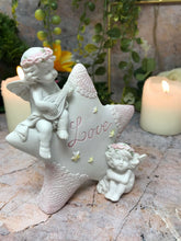 Load image into Gallery viewer, Guardian Angel Figurine Cherub Star Statue Ornament Sculpture Gift-Collectables:Fantasy, Myth &amp; Magic:Mythical Creatures:Angels-OsirisTradingUK
