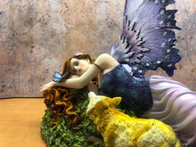 Load image into Gallery viewer, Fairy and Fox Companion Sculpture Fantasy Statue Mythical Creatures Figure Gift-OsirisTradingUK
