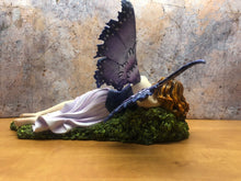 Load image into Gallery viewer, Fairy and Fox Companion Sculpture Fantasy Statue Mythical Creatures Figure Gift-OsirisTradingUK
