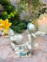 Load image into Gallery viewer, Cherubs Playing with Heart on Seesaw Ornament Home Decoration-OsirisTradingUK
