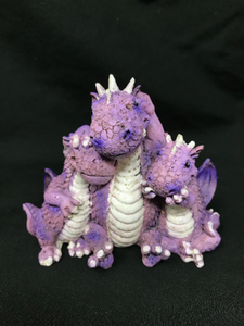 Comical Dragons Family Fantasy Sculpture Mythical Statue Ornament Gift Dragon-OsirisTradingUK