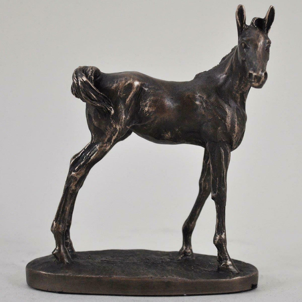 Bronze Effect Small Foal Sculpture Statue Horse Figurine-OsirisTradingUK