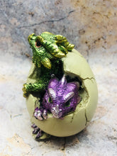 Load image into Gallery viewer, Pair of Dragon Eggs Hatchlings Figurines Fantasy Dragons Collection
