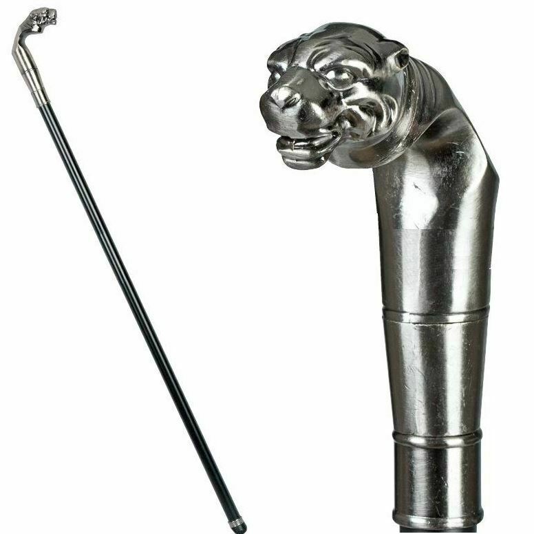 Tiger Swaggering Cane Cosplay Fancy Dress Walking Stick