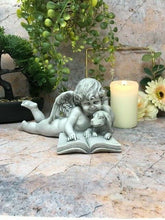 Load image into Gallery viewer, Guardian Angel Grave Ornament Figurine Cherub Statue Gift Sculpture
