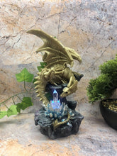 Charger l&#39;image dans la galerie, Dragon Skeleton Gothic Halloween Decoration Figurine Statue Dragons Bone-OsirisTradingUK
