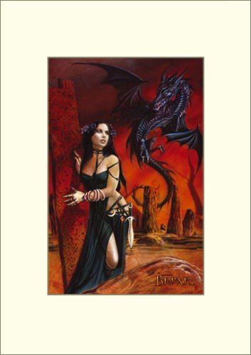 Bride of The Sabbat Mounted Art Print-OsirisTradingUK