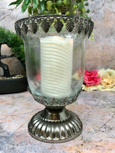 Load image into Gallery viewer, Moroccan Candle Glass Tealight Holder Seasonal Decor Ornament Lantern-OsirisTradingUK
