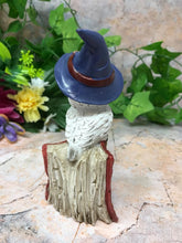 Load image into Gallery viewer, Comical Owl Resting on Pentagram Spell Book Figurine Statue Owls Collectables
