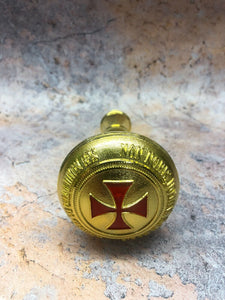 Knight Templar Swaggering Cane Walking Stick Aid Red Cross Symbol Ideal Gift-OsirisTradingUK