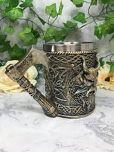 Load image into Gallery viewer, Valhalla Tankard with Axe Handle Viking Warrior Stein Decoration Norse Mythology-OsirisTradingUK
