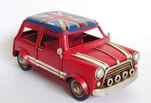 Vintage Car Metal Model Home Crafts Decoration Ornament Father Gift Ornament-OsirisTradingUK