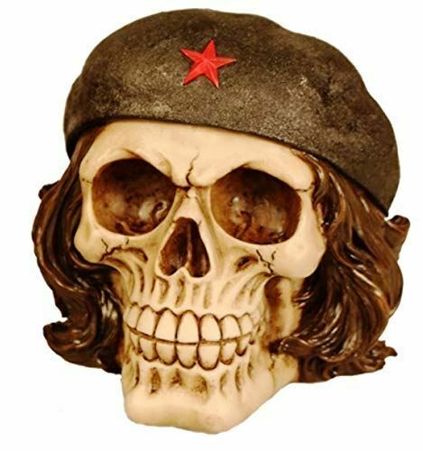 Marxist Revolutionary Skull Che Guevara Sculpture Comical Ornament Office Decor-OsirisTradingUK