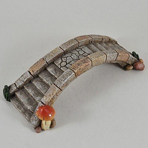 Stone Bridge Garden Miniature Home Decor Fairy Elf Pixie Hobbit Magical Gift-OsirisTradingUK