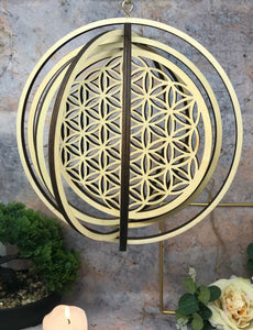 Flower of Life Wall Decoration Sacred Geometry Home Hanging Decor-OsirisTradingUK