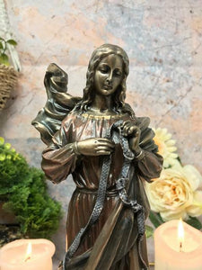 Virgin Mary Our Lady Untier Of Knots Sculpture Statue Religious Ornament-OsirisTradingUK