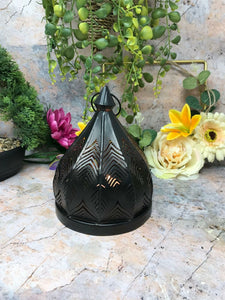 Moroccan Style Metal Lantern LED Tea Light Holders Ornaments Gifts