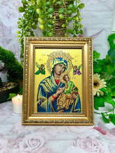 Load image into Gallery viewer, Framed Picture Our Lady of Perpetual Help Virgin Mary Christianity Religious-OsirisTradingUK
