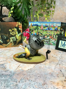 Helmeted Bird Monster Museum Reproduction Hieronymus Bosch Statue Ornament