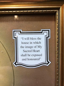 Large Electric Altar Sacred Heart of Jesus Religious Wall Decoration