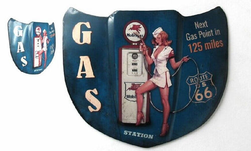 Pin Up Girls Retro Lady Vintage Style Metal Sign Plaque Man Cave Shed Bar Pub-OsirisTradingUK