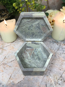 Soapstone Multicoloured Chakra Box Secret Altar Decoration Home Ornament-OsirisTradingUK