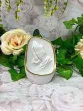 Load image into Gallery viewer, Praying Hands Water Font Wall Plaque Statue Religious Ornament Figurine for Home-OsirisTradingUK
