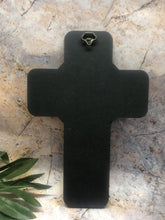 Load image into Gallery viewer, Wooden Wall Cross Teaching Jesus Christ Religious Catholic Ornament-OsirisTradingUK
