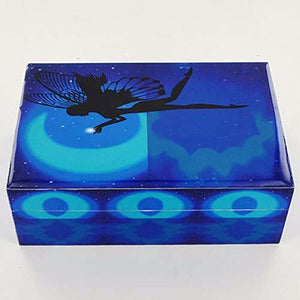 Fairy Moonlight Box Wooden Trinket Jewellery Fantasy Gift-OsirisTradingUK
