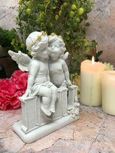 Load image into Gallery viewer, Guardian Angel Figurine Cherub Statue Love Ornament Sculpture Gift-Collectables:Fantasy, Myth &amp; Magic:Mythical Creatures:Angels-OsirisTradingUK
