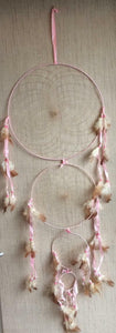 Native American Style Dream Catcher for Bedroom Wall Hanging Decorations Pink-OsirisTradingUK