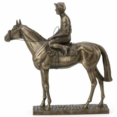 Sport of Kings by David Geenty Bronze Effect Sculpture Horse Statue Ornament-OsirisTradingUK