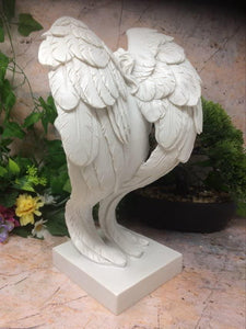 Memorial Graveside Peaceful Angel Praying Sculpture Grave Garden Ornament-OsirisTradingUK