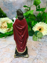 Laden Sie das Bild in den Galerie-Viewer, Good Shepherd Italian Florentine Resin Statue Religious Ornament 12.5 cm-OsirisTradingUK
