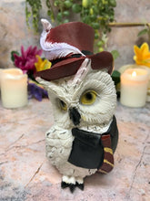 Laden Sie das Bild in den Galerie-Viewer, Comical Steampunk Owl Sculpture Figurine Home Decoration Statue Owls-OsirisTradingUK
